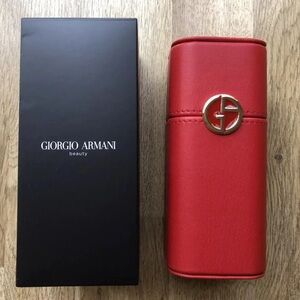 Giorgio Armani Red Cosmetic Holder